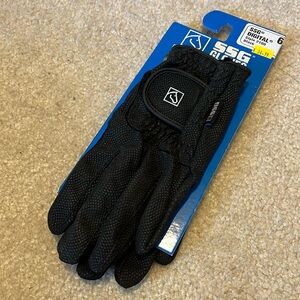 NWT SSG Digital Riding Gloves - Black 6